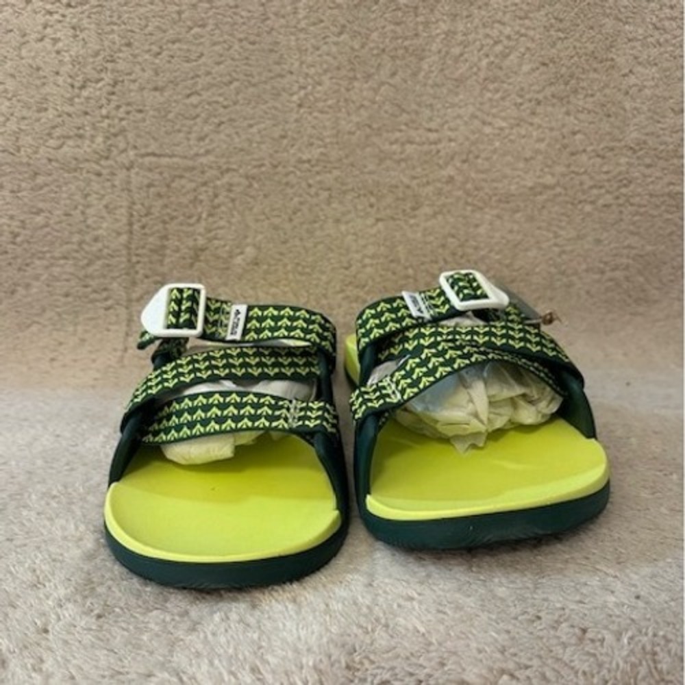 Chaco Black and Neon Green Sandals - Picture 2 of 8